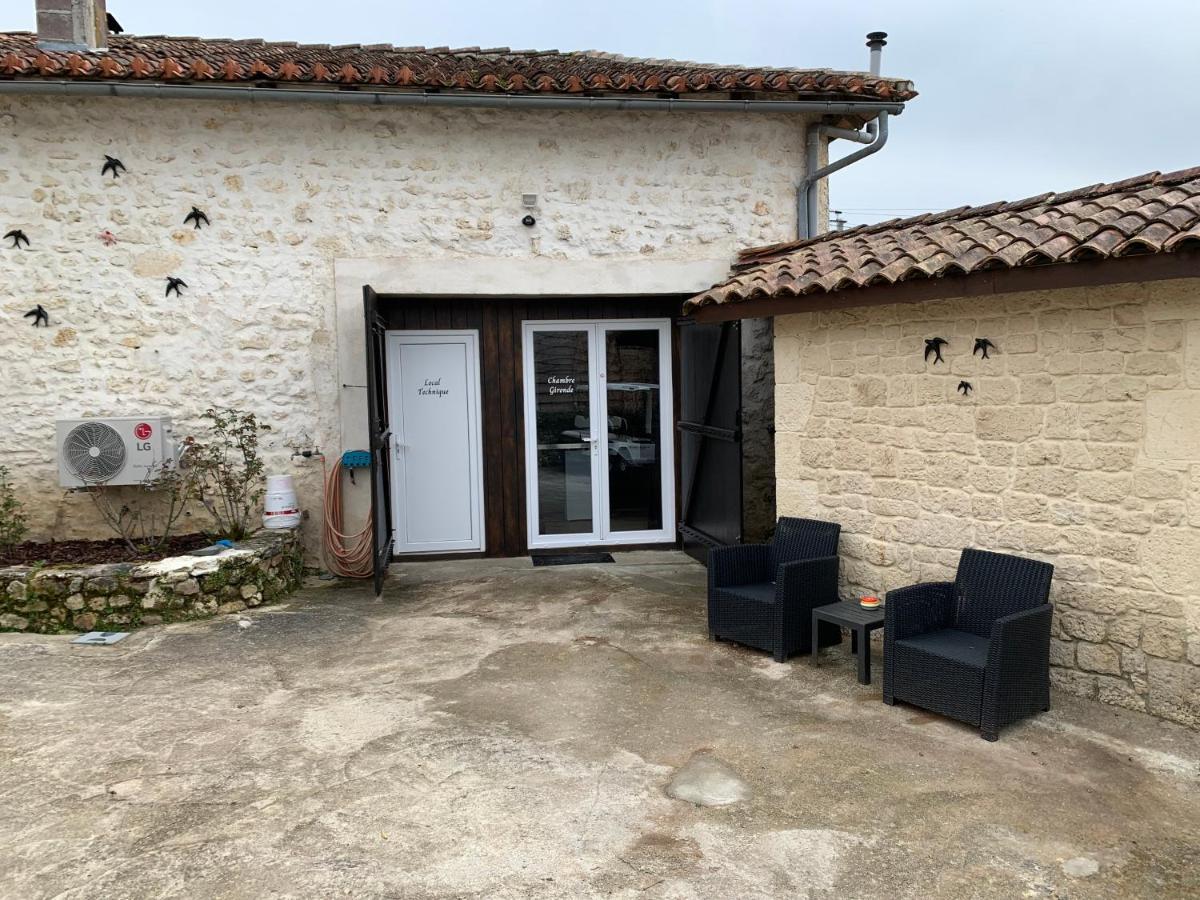 Chambre D'Hotes Naturiste Le Jardin Des Hirondelles Blanzaguet-Saint-Cybard Exterior photo
